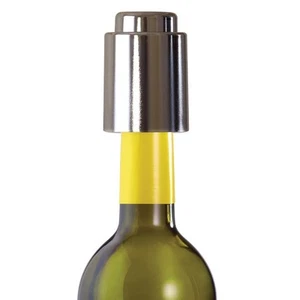 Ravi Solution 2 in 1 Vakuumstopfen 3 Farben pumpt Luft ab hält Wein frisch - Bild 1 von 3