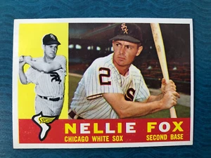 Tarjeta de béisbol 1960 Topps Nellie Fox #100 (nm) - Imagen 1 de 2