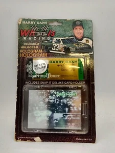 Wheels Racing - Harry Gant "Mr. September" Gold Series Hologram Card and Ticket - Picture 1 of 2