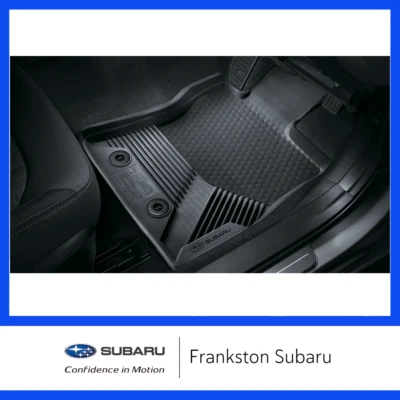 Genuine Subaru Rubber Floor Mat Full Set Crosstrek Impreza AWD MY2024 - Onwards - image 1 of 3
