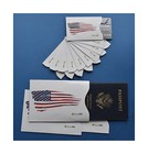 High Quality RFID Blocking Creditcard Passport Sleeves American USA Flag