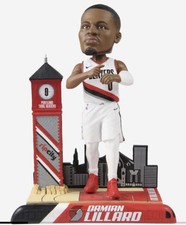 DAMIAN LILLARD Portland Trailblazers "Dame Time" NBA Rookie EXCLUSIVE Bobblehead
