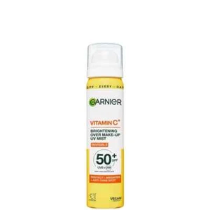 Garnier Vitamina C Iluminadora Sobre Maquillaje UV Bruma Invisible 50+ FPS - 75 ml Nuevo - Imagen 1 de 1