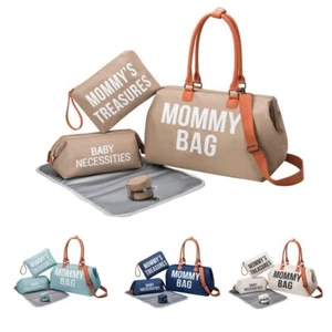 Casual Mommy Diaper Mother HandBag Large Capacity Travel Nappy Baby Nursing Bags - Picture 1 of 41