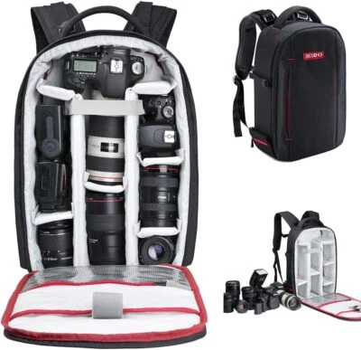 K&F Concept 20L Camera Backpack fr Photographer Large Waterproof Photography Bag - Image 1 of 4