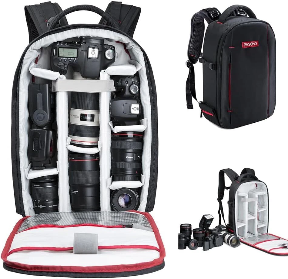 K&F Concept 20L Camera Backpack fr Photographer Large Waterproof Photography Bag - Image 1 of 4