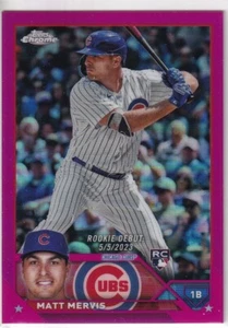 Matt Mervis - /399 Magenta Refractor - 2023 Topps Chrome Update - Picture 1 of 2