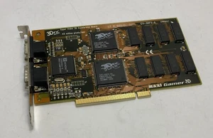 4MB MAXi Gamer 3D Voodoo 3DFX Super Video 3D Accelerator PCI Graphics Card (#2) - Afbeelding 1 van 5