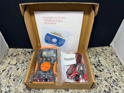 AGILENT KEYSIGHT U1241AN TRUE RMS HANDHELD DIGITAL MULTIMETER NIB - Image 1 of 4