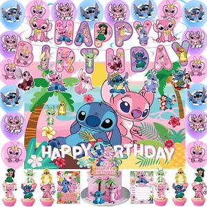Lilo And Stitch Birthday Party Decorations Stitch Birthday Decorations Supplies