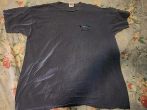 Barrier Islands Hawaii Shark Bite Me Men's XL Blue T-Shirt - Picture 1 of 3
