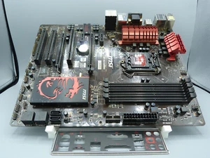 MSI Z87-G43 Gaming MS-7816 Ver. 2.1  Mainboard LGA 1150 + I/O Shield - Bild 1 von 3