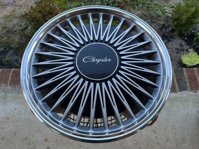 (1) Tapacubos CHRYSLER LEBARON NEW YORKER 14" CUBIERTA RUEDA 1988 1989 1990 1991 1992 Foto 1 de 4