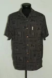Camicia Columbia Sportswear River Lodge con bottoni XL pesca hawaiana tropicale Aloha - Foto 1 di 12