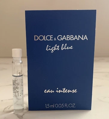 Dolce & Gabbana Azul Claro Eau Intenso Muestra Tamaño 1.5ml/0.05floz Foto 1 de 2