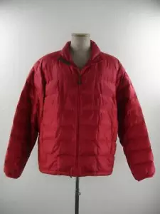 Men's sz XXL The North Face A35K Thunder Jacket 800 Down Fill Puffer Quilted Red - Picture 1 of 24