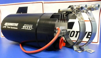 Bomba de combustible externa en línea compatible Aeromotive 11124 sin escobillas A1000 E85 Foto 1 de 4
