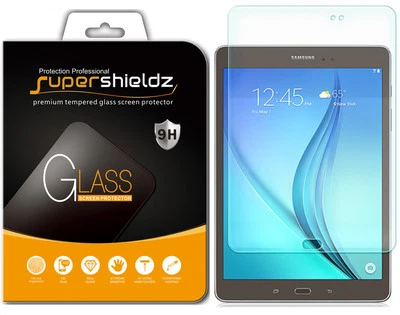 Supershieldz  Tempered Glass Screen Protector Saver for Samsung Galaxy Tab A 9.7 - Image 1 of 4