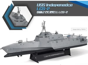1/350 USS INDEPENDENCE LCS-2 BARCO DE COMBATE LITORAL PLAMODEL DIORAMA ACADEMY 14407 - Imagen 1 de 10