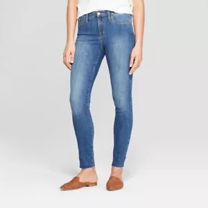 Pantalones de mezclilla ajustados para mujer de gran altura - hilo universal - Imagen 1 de 2