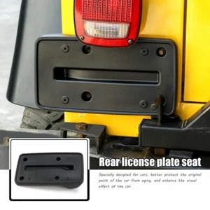 Soporte de montaje de marco de matrícula trasero de coche para Jeep Wrangler TJ 1997-2006 - Imagen 1 de 8
