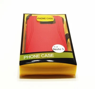 For Samsung Galaxy Note 5 Case Cover(Belt Clip Fits box Defender)Red-black - Image 1 of 3