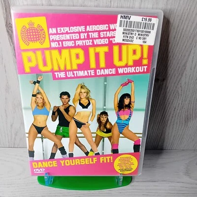MINISTRY OF SOUND PUMP IT UP DANCE WORKOUT DVD - RARE RETRO SERIES MOVIE - Image 1 of 4