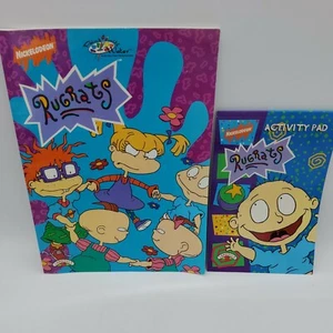 Vintage Rare! Unused 1997 Rugrats Painting With Water Coloring Book+Activity Pad - Picture 1 of 12