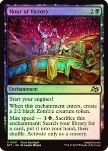 Hour of Victory 91 Foil NM MTG Aetherdrift Magic - Picture 1 of 1