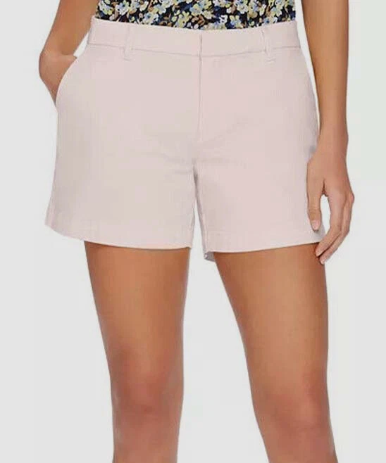 Pantalones cortos informales Tommy Hilfiger rosa para mujer talla: 6 Foto 1 de 1