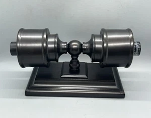 Pottery Barn Sussex Double Tube Wall Sconce Antique Bronze NO GLASS SHADES *Read - Picture 1 of 9