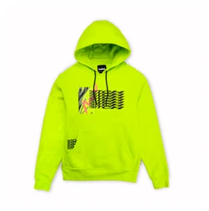 Twitch Unisex Adult Printed Long Sleeve Hoodie Sweatshirt Yellow Logo Size M - Picture 1 of 7