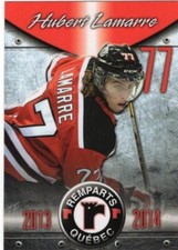 Hubert Lamarre 2013-14 Quebec Remparts