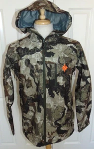 NWOT MEN'S NOMAD HAILSTORM VEIL CAMO HOODED FULL ZIP JACKET MEDIUM - Picture 1 of 6