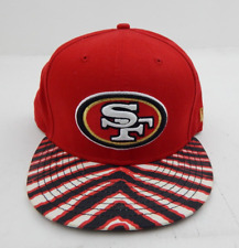 NFL San Francisco 49ers New Era ZUBAZ 9FIFTY SNAPBACK HAT CAP Size M/L