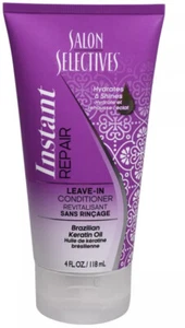 SHIP24H-Salon Selectives 4oz Hair Treatment Instant Repair Leave-In Conditioner - Picture 1 of 12