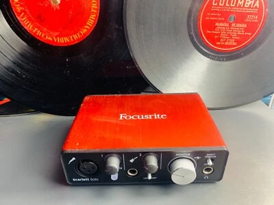 Focusrite Scarlett Solo 2nd Gen USB Audio Interface Only.  - Image 1 of 4