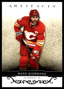 2021-22 Upper Deck Artifacts #63 Mark Giordano Calgary Flames Hockey Card - Picture 1 of 2