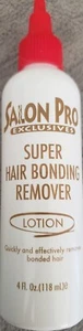 SALON PRO EXCLUSIVES PROFESSIONAL SUPER HAIR BONDING REMOVER LOTION 4OZ Exp 1/26 - Picture 1 of 2