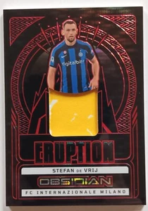2022-23 Panini Obsidian Eruption Stefan De Vrij /44 Inter Milan Holland - Bild 1 von 2