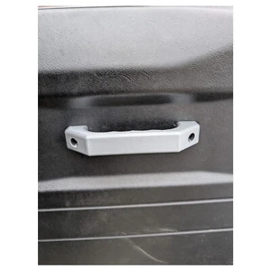 Land Rover Defender Interior Door Handles - Silver Metal Appearance TD5 - Picture 1 of 16