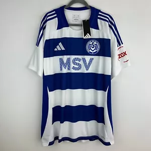 Camiseta de fútbol local Adidas MSV Duisburg 2024/2025 para hombre talla 2XL - Imagen 1 de 14