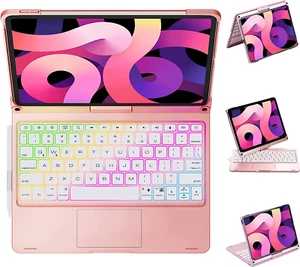 For iPad Air 5th 4th Generation 2022/2020 Pro 11" Touchpad Keyboard Case Cover - Picture 1 of 40