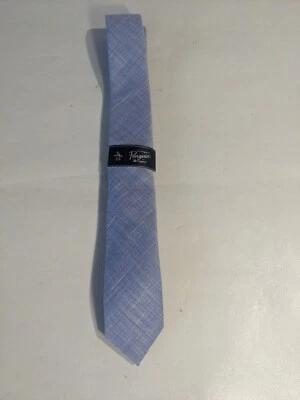 NUEVO - Corbata para hombre Penguin by Munsingwear poliéster azul rayón precio de venta sugerido por el fabricante: $55 Foto 1 de 4