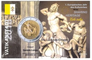 Infokarte Vatikan 2018 Europäisches Jahr des Kulturerbes ohne Münze - Picture 1 of 1