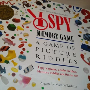 I Spy Memory Game A Vintage 1995 Game of Picture Riddles  1-6 Players Ages 4+ - Picture 1 of 11