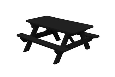 A&L Furniture Co. Amish-Made Poly Picnic Table for Kids and Toddlers - Image 1 of 4