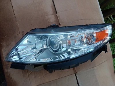 2009 - 2012 LINCOLN MKS DRIVER HID XENON HEADLIGHT CHROME AFS - Image 1 of 3