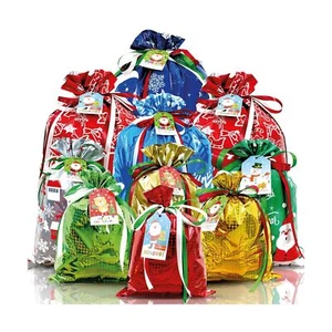 38Pcs Christmas Gift Bags, Gift Bags Assorted Sizes for Holiday Presents, Chr... - Picture 1 of 6