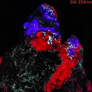 Fluorite Calcite Willemite LW & SW fluorescent minerals Red Cloud Arizona 0.88kg - Bild 1 von 15